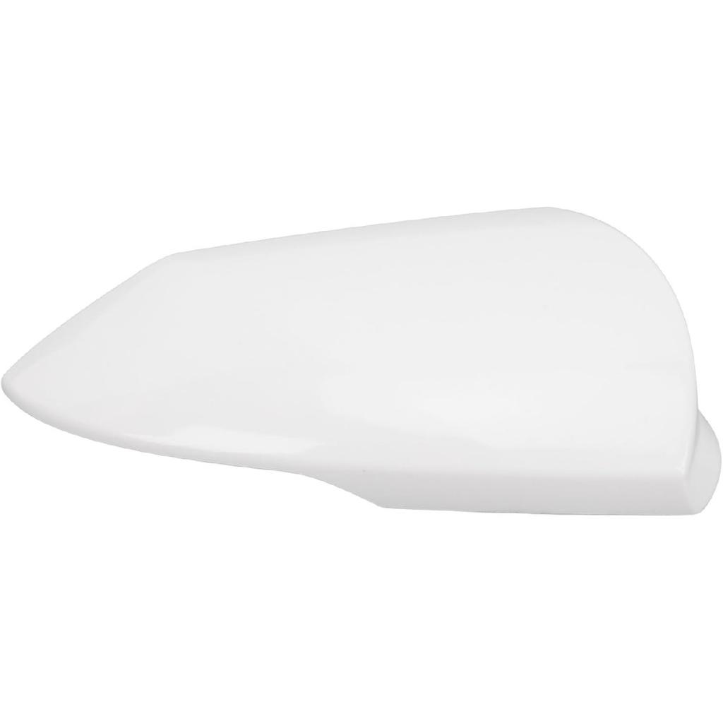 Side Mirror Cover Cap Unpainted White Rearview Wing Mirror Cap Weather Replacement for Hyundai Elantra 2021 to 2023 (Right)