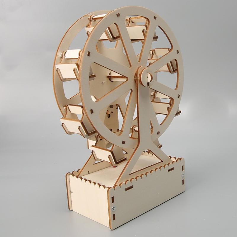 Primary School Students Technology Small Production Handmade DIY Ferris Wheel Science Experiment Small Invention Steam Education Learning Supplies