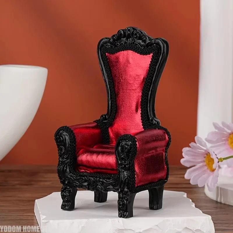 16cm Mini Handmade Sofa For OB11 Doll Jewelry Display Stand Kawaii Dollhouse Accessories Desk Home Decr Gift