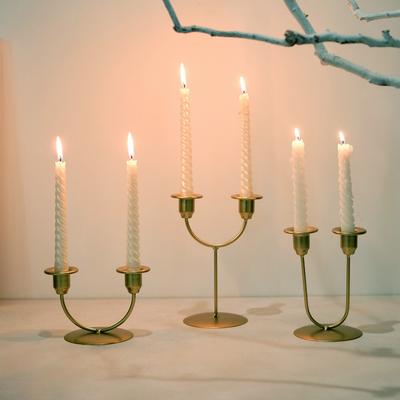 Hochzeitszeremonie Foto-Requisiten Atmosphäre Sinn für Romantik Candlelight-Dinner Kreativer Kandelaber Dekorative Ornamente
