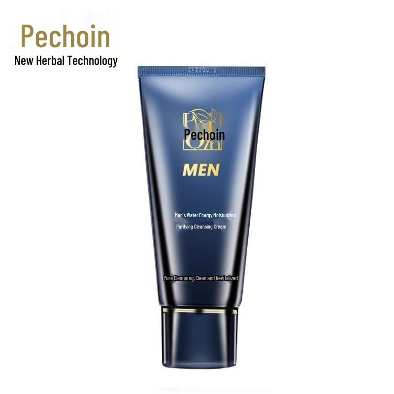 Pechoin Men Aqua Hydrating Series: Face Cleanser, Toner, Lotion, Cream - Moisturizes and Relieves Dryness.