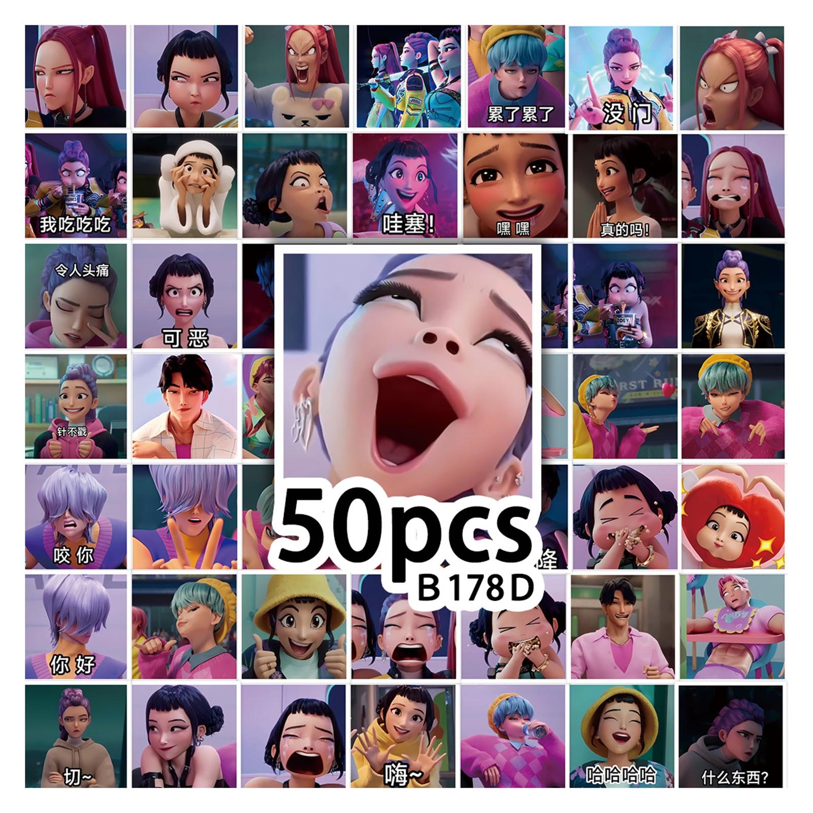 

Cartoon Cute Creative Stickers Stationery Notebook DIY Decorative Stickers One Size