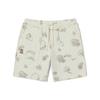 (WMNS) Knitted Graphic Shorts 'White' Women's VN0008Y0BTA