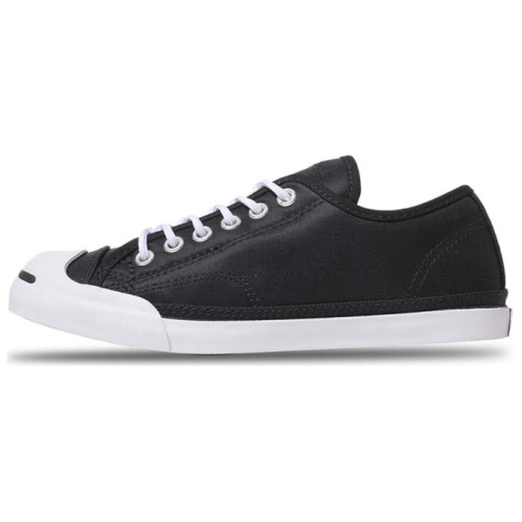 Converse Jack Purcell Comfortable Versatile Low-Top Canvas Shoes Unisex Sneakers Black 158497C