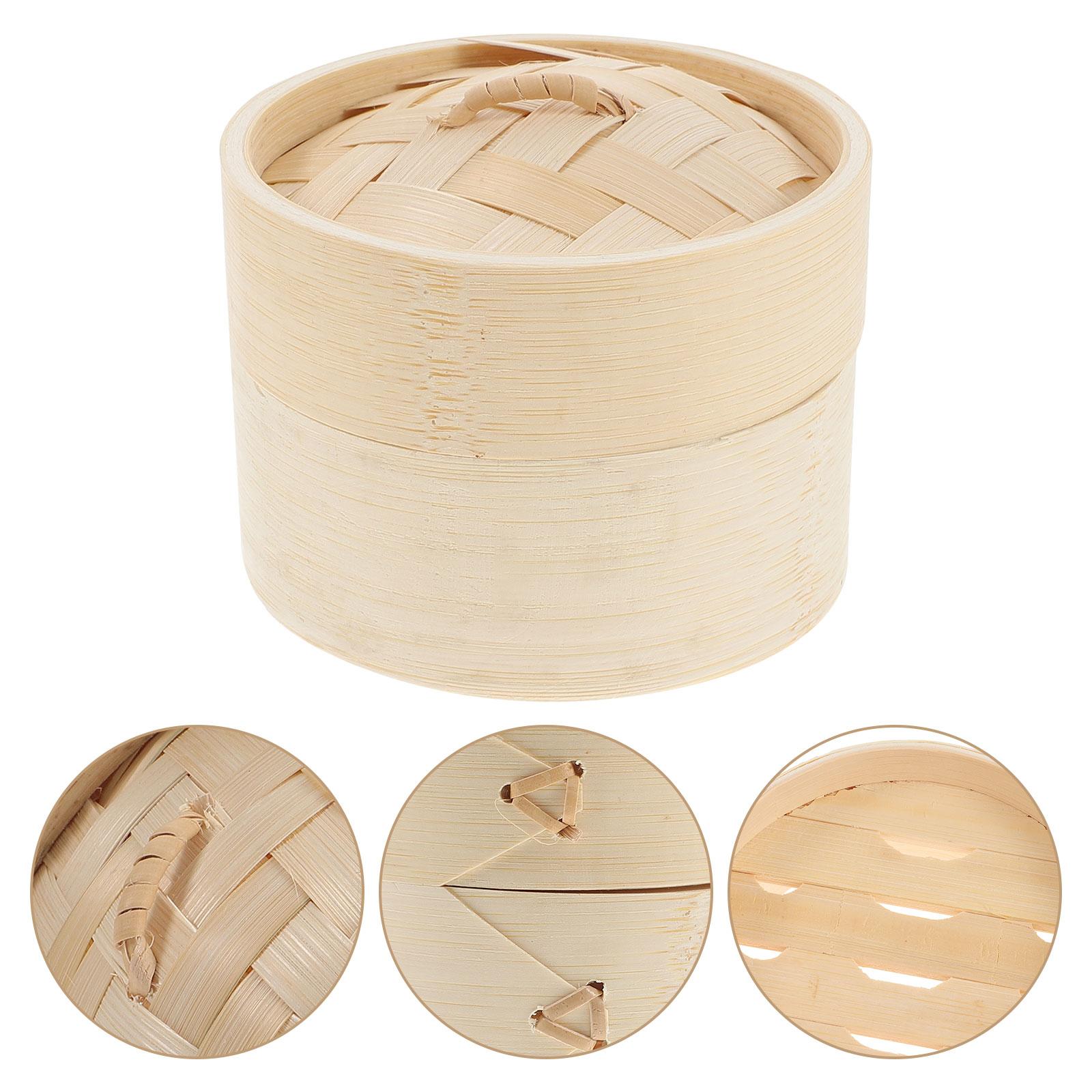 Bamboo Steamer for Food Steaming Basket Household Dumpling Dumplings Utensils Cooking