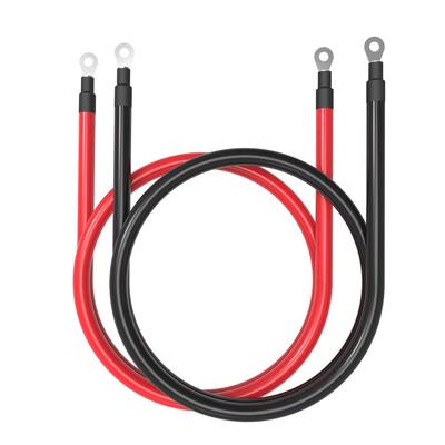 SHIERLENG 6 AWG 16mm2 50cm Rot + Schwarz Reines Kupferkabel Strominverter