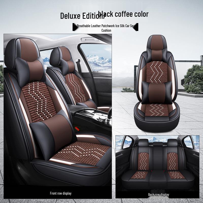 Honda Car Seat Cushion: Fits Civic, Brio, Inspire, Accord, Type R, Vezel - All-Season, Full Coverage