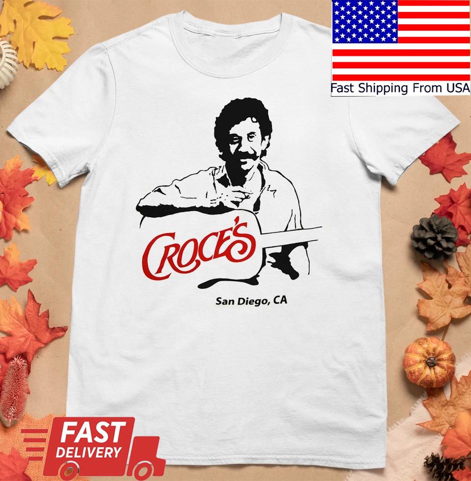 SALE Jim Croce Concert T-shirt White Cotton Unisex All Sizes Unisex T-Shirt M