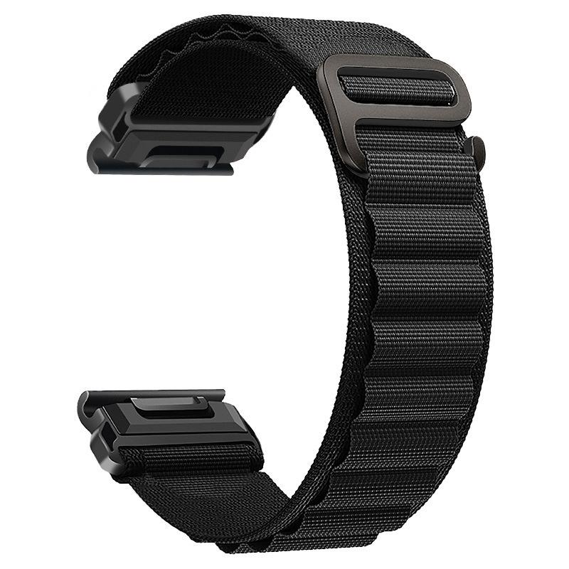 Cinturino in Nylon a sgancio rapido 20 22mm 26mm per Garmin Fenix7S 7X 7Pro Fenix 6X 6 5X 5Plus Tactix7 Forerunner 965 955 Enduro 2