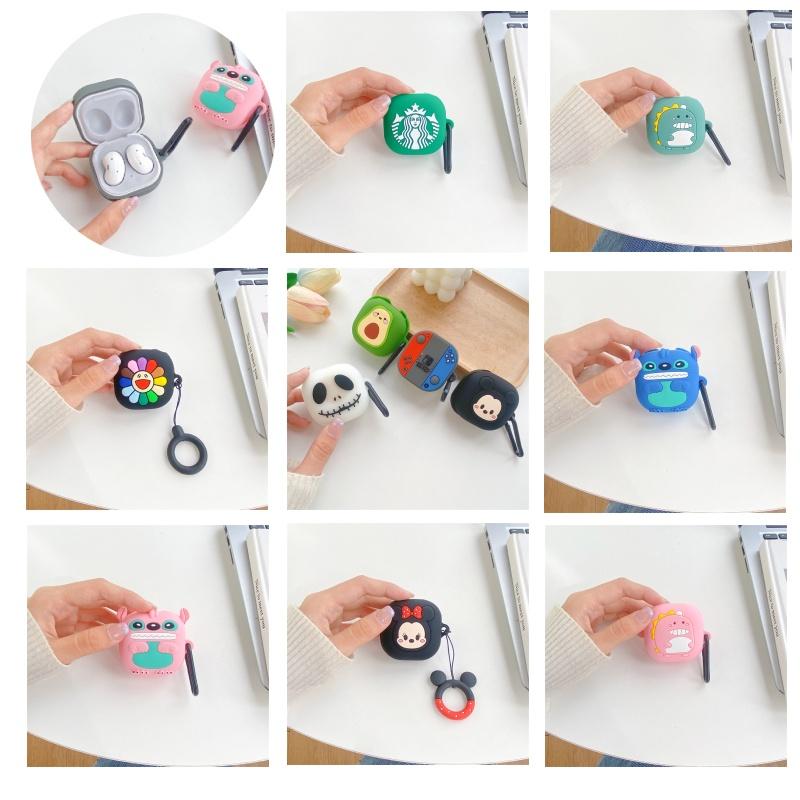 Cute Cartoon Tpu Earphone Case Compatible With Samsung Buds2 Pro Live Minnie And Mickey