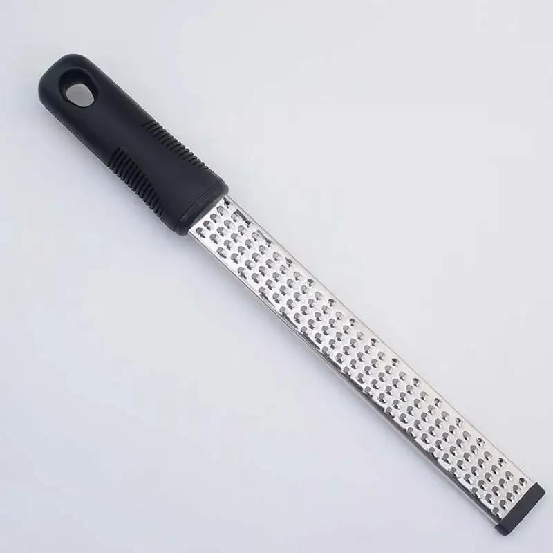 Multifunctional Rectangle Kitchen Gadgets 12 Inch Stainless Steel Cheese Grater Tools Chocolate Lemon Fruit Peeler