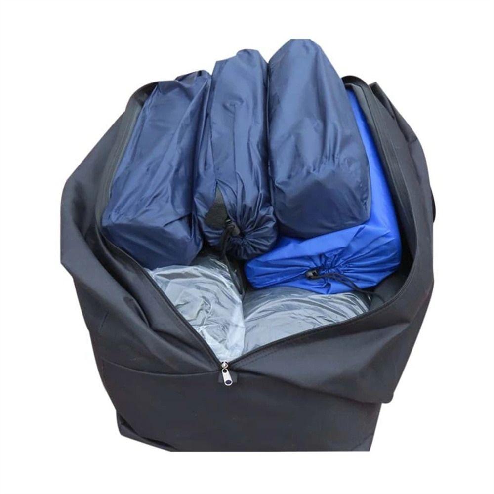 Oxford Cloth Mobile Luggage Bag Large Capacity Tent Storage Bag  Picnic Walking