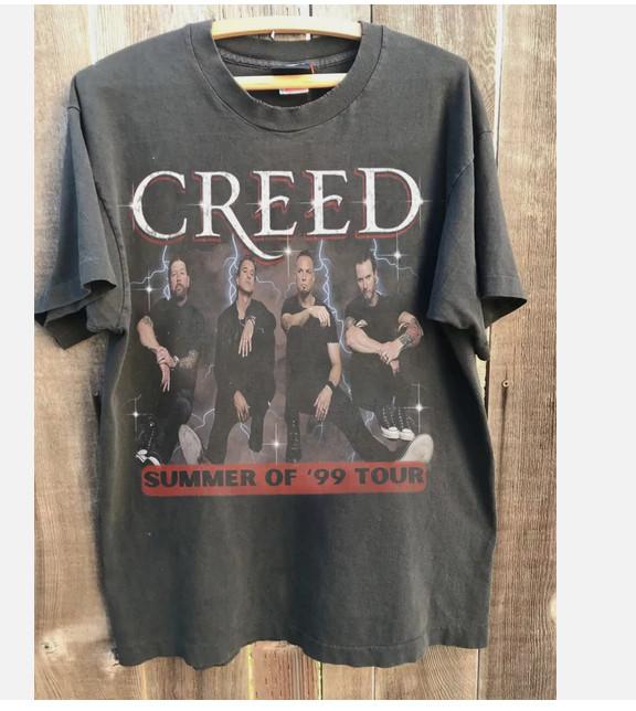 2024 Creed Tour Shirt, Creeds Summer of 99 Tour T-shirt