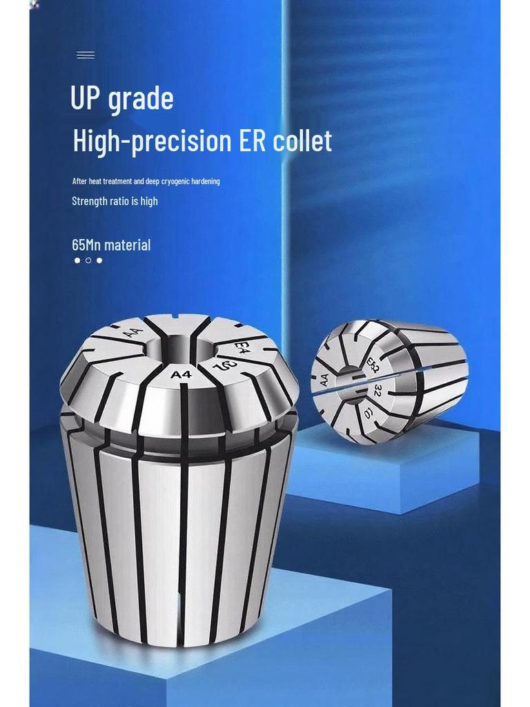 AAA Grade High-Precision ER Collet Chuck: UP Grade ER11, ER16, ER20, ER25, ER32 - Compatible with BT30, BT40, BT50.
