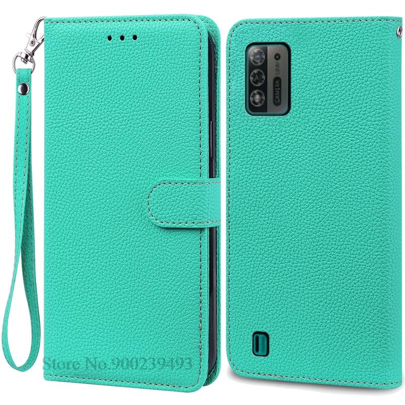 A52 Lite Pouzdro Pro ZTE Blade A52 Lite Pouzdro Měkké Silikonové Peněženkové Kožené Vyklápěcí Pouzdro Pro ZTE Blade A52 Lite Pouzdro TPU Zadní Kryt Etui