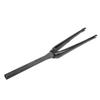 Bike Rigid Front Fork Full Carbon Fiber Road Bike Fork Quick Release Type UD Pattern Top Taper Pipe for Disc BrakeUD