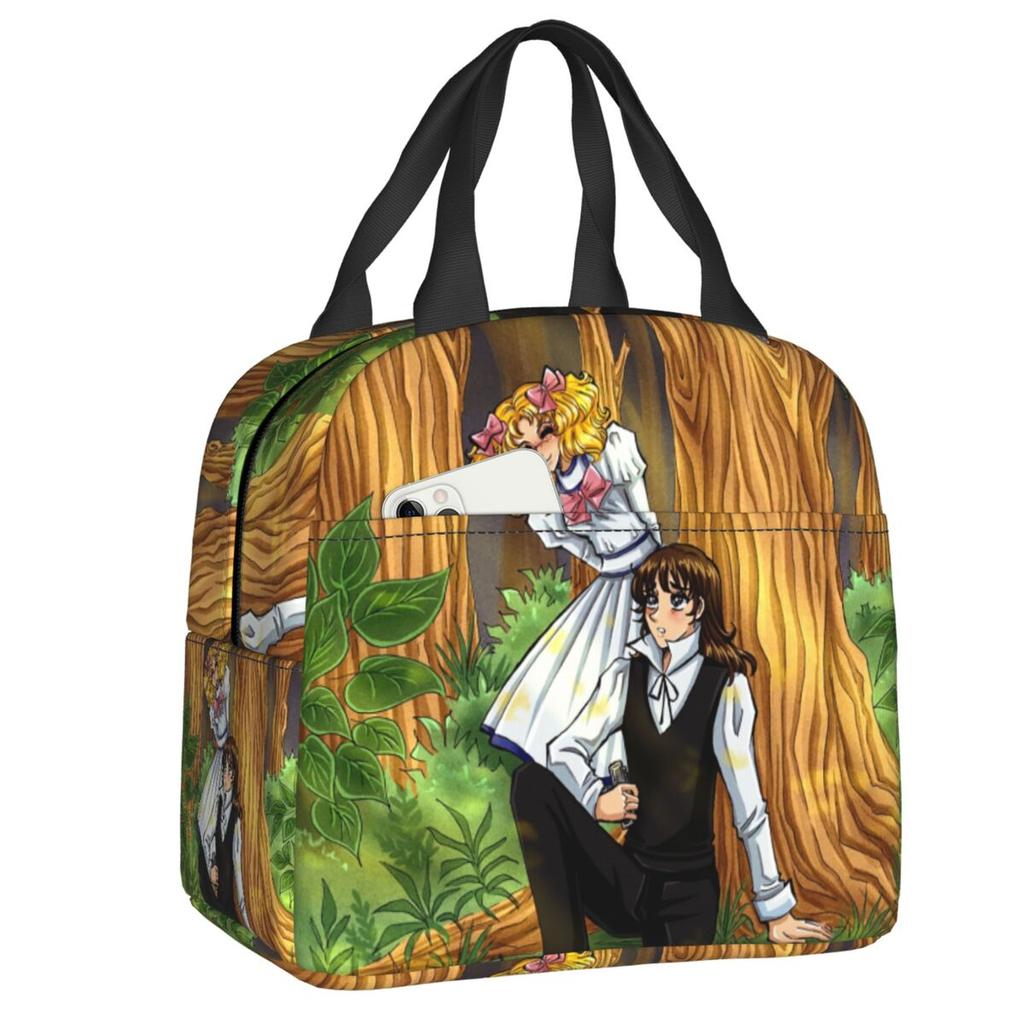 Custom Candy Candy Lunch Bag Men Women Cooler Thermal Insulated Lunch Box for Adult Office