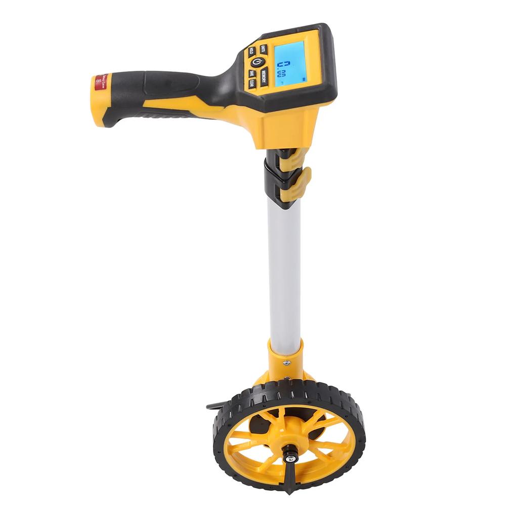 Measuring Wheel Stretchable Portable with Backlit Digital Display Measuring Wheel Distance for Professionals for Industrial Use