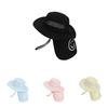 Childrens Summer Sun Hat With Large Brim And Neck Flap For Outdoor Play