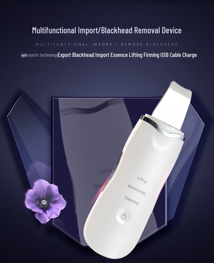 Ultrasonic Blackhead Remover & Facial Exfoliating Cleansing Device