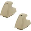 Zpana 2PCS Car Sun Visor Retainer Clips, OEM#95994975 95994976 Anti-Vibration Sun Visor Hanger Bracket Holder, Auto Interior Sunvisor Support Hook