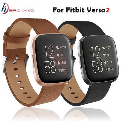 New Fashion Match Replacement Watch Band Leather Wrist Watchband Strap Bracelet Belt For Fitbit Versa 2/ Lite Watch Wristband