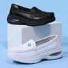 Spot Nurse Shoes Women's Summer Breathable Soft Sole Non-slip Air Cushion Thick Sole White Shoes Medical Black Work Shoes