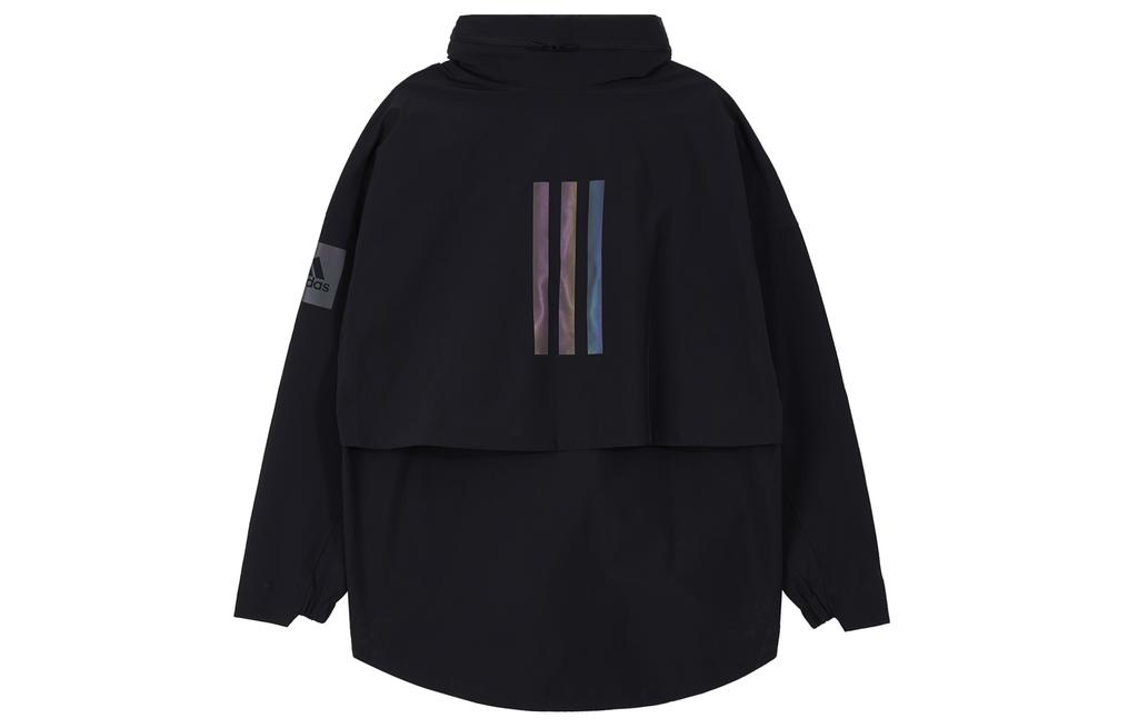adidas Kurtki Damskie Czarne Z Kapturem Umiarkowane Inne GP7851