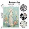Virgin Mary Pearl Painting Handmade Diy Pearl Art Painting Stickers Home Decoration Gifts