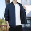 Men's Jacket, Baseball Collar, Spring and Autumn Solid Color, Versatile Casual Korean Style Loose Top Jacket