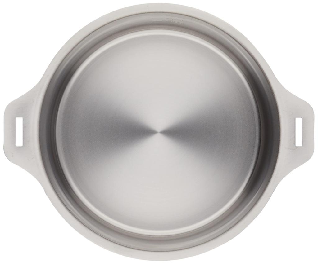 Wahei Made In Stainless Steel Cookware Set with Detachable Handles and IH Freiz, Japan, Tsubame-Sanjo, 4-Piece Steamer, Compatible, EM-032