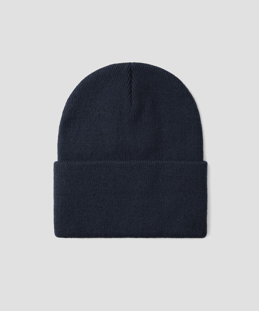 DICKIES Flag Tall Cuff Beanie Dark Navy