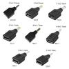 1pcs USB Power Plug Converter To 5.5*2.5 5.5x2.1 4.8x1.7 4.0*1.7 5.5*1.7 2.5*0.7 3.0*1.1 3.5x1.35 mm DC Jack Adapter Connector