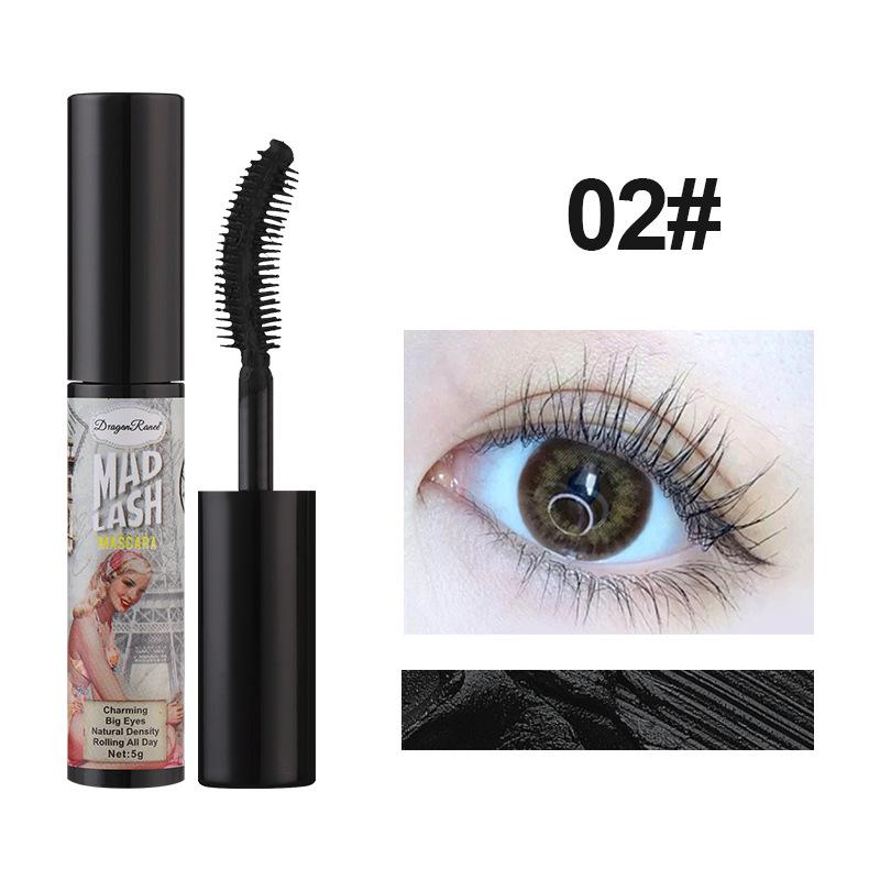 DragonRanee Retro Style Waterproof Colored Mascara - Blue, Purple, White