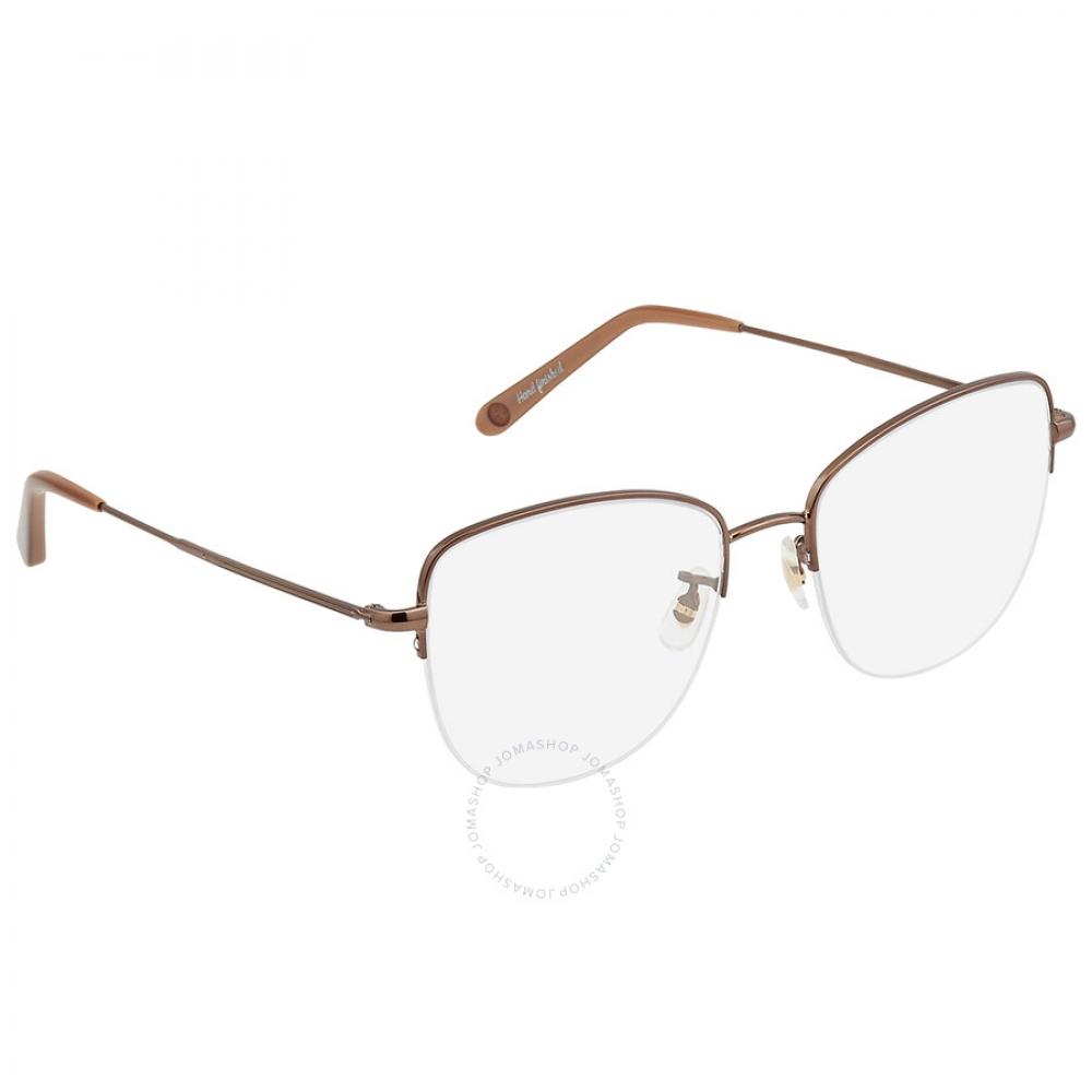 Garrett Leight Pershing Demo Cat Eye Ladies Eyeglasses 3033 AME TI 54