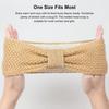 Europäisches und amerikanisches Stirnband aus Samtstrick, Stirnband mit Schleife aus Maiskörnern, Sport-Stirnband, Ohrenschutz, Kopfbedeckung, Haar-Accessoires aus Thermowolle