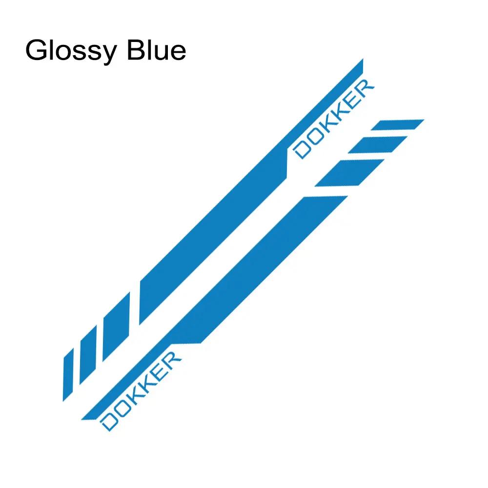 For Renault Dacia Dokker Car Stickers Camper Van Side Door Stripes Sport Line Graphics Vinyl Decor Decals Tuning Accessories