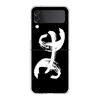 Amazigh Berber Flag Phone Case For Samsung Galaxy Z Flip 3 4 5 Hard Folding Clear PC Bumper For Samsung Z Flip3 Back Cover