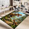 1PC Dinosaur Rainforest Extra Large Non Slip Floor Carpet, Office, Family, Bedroom Large Area Rug Indoor Rugs, Vibrant Colors