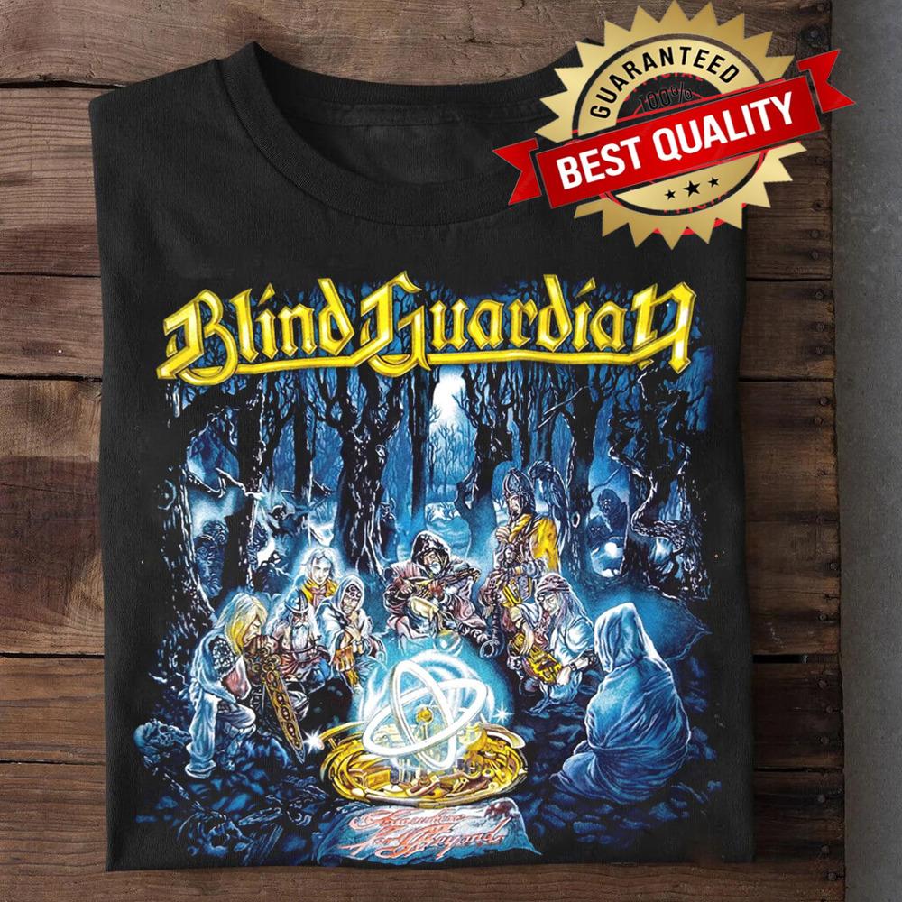 Blind Guardian Short Sleeve Black All Size Shirt Unisex T-Shirt M