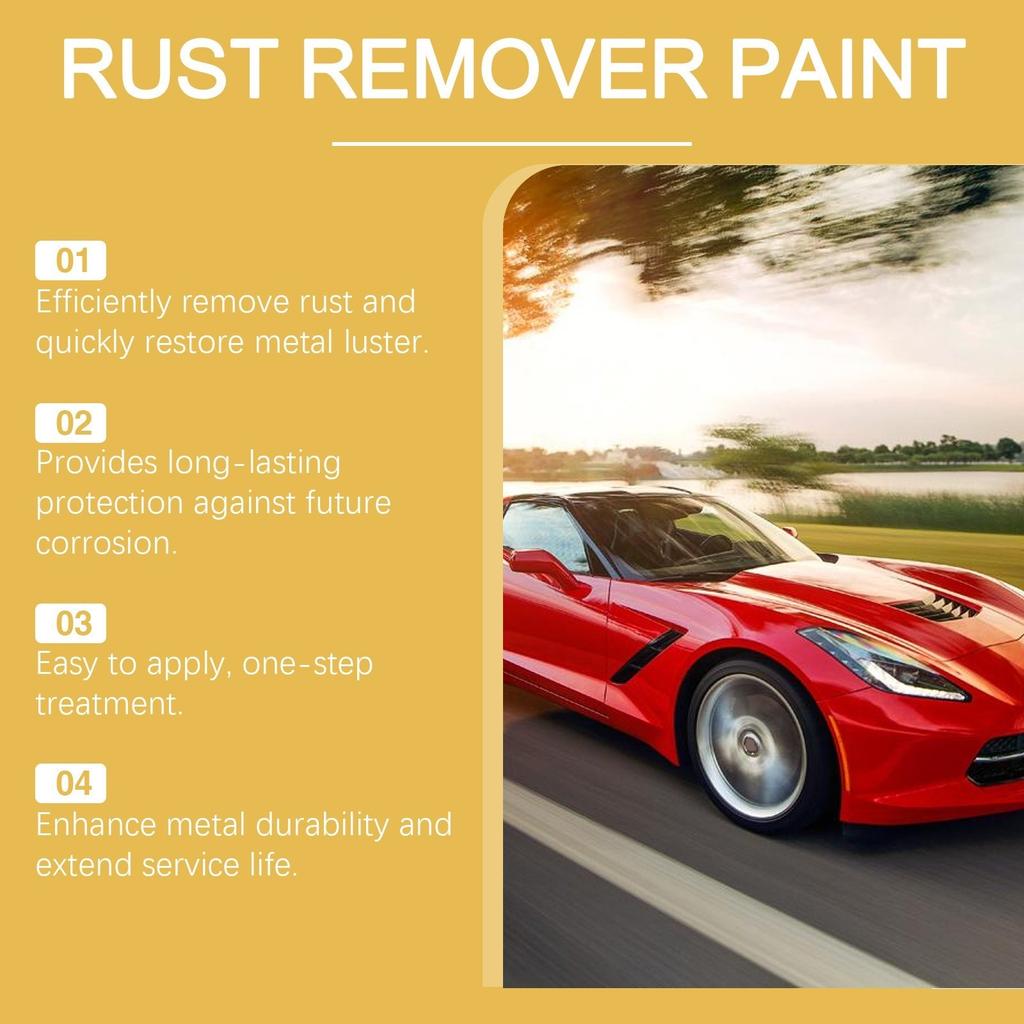 100ml Car Metal Iron Powder Remover Car Polishing Cleaning - Decontamination Paint Removal Maintenance Agent