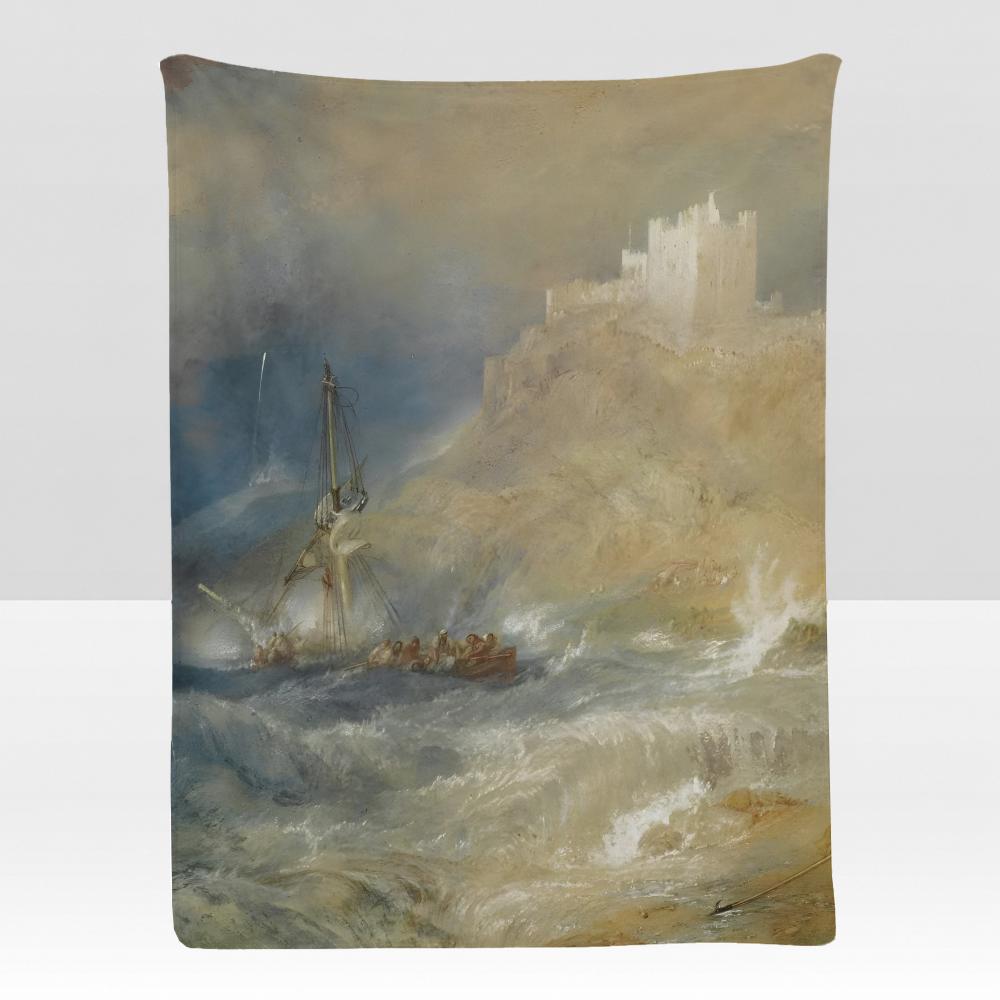 artist JWilliam TTurner Throw Soft Flannel Blanket for Bed Bedroom Sofa Picnic Throw Skinfriendly Breathable Gift Cover
