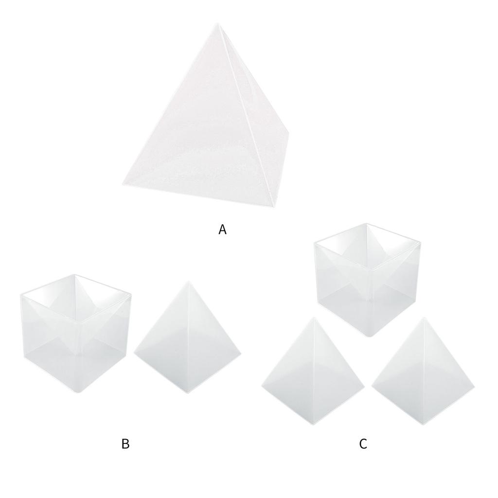 DIY Pyramidenform Epoxidharz Silikonform Große Harzform Pyramidenformen Herstellung Bastel Pyramidenformen Groß
