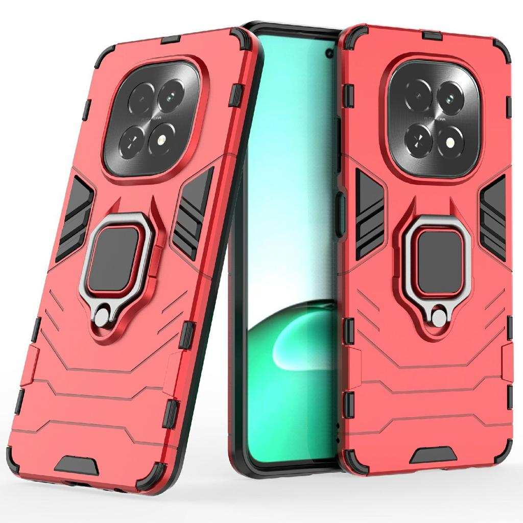 For Realme V60 5G Case PC + TPU Protective Phone Cover with Ring Kickstand