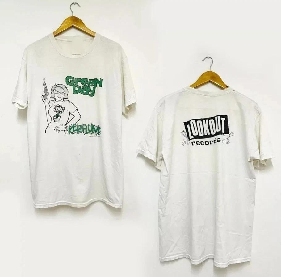 Vintage 90’s Green Day Band Kerplunk Album Band Tshirt size S5XL Unisex T-Shirt S