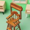 Model Playing House Dollhouse Furniture Miniature Chair Sofa Doll House Accessories Wood Mini Stool
