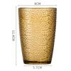Drinkware Acrylic Acrylic Glasses 210/300/360ml Stackable Drink Cup Transparent Unbreakable Tea Cup Bar