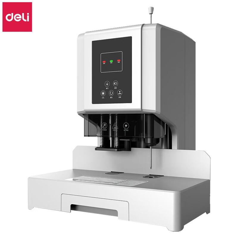 Deli Automatic Electric Punch Binding Machine