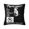 Aphex Twin Ever Dream This Man Cushion Cover xcm Velvet Pillow Case for Sofa Car Square Pillowcase Home Decorative