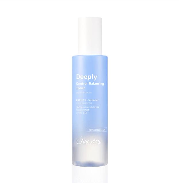Eleven Huesday Deeply Control Balancing Toner 200ml Hydrating Pore Care Sebum Balancing Toner 1 ea